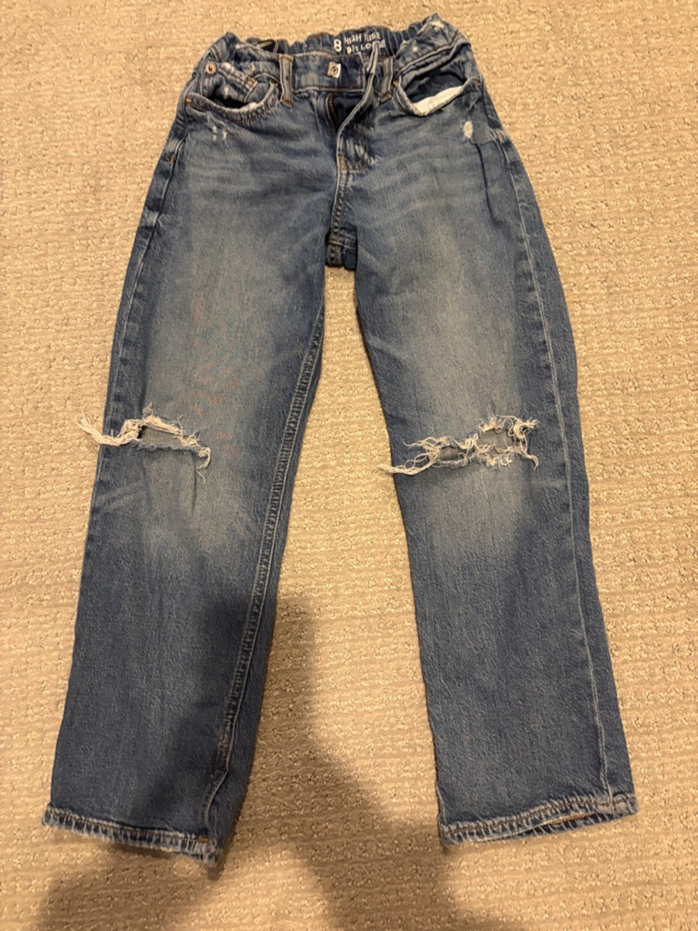 GAP Kids Distressed Blue Denim Jeans